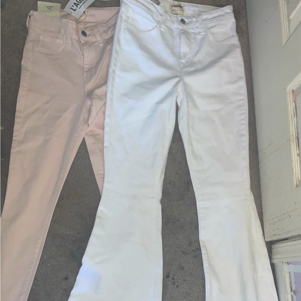 Size 25 waist jeans 2 pairs of jeans